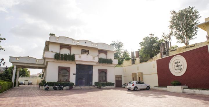 Hotel Jaipur Heritage Luaran gambar